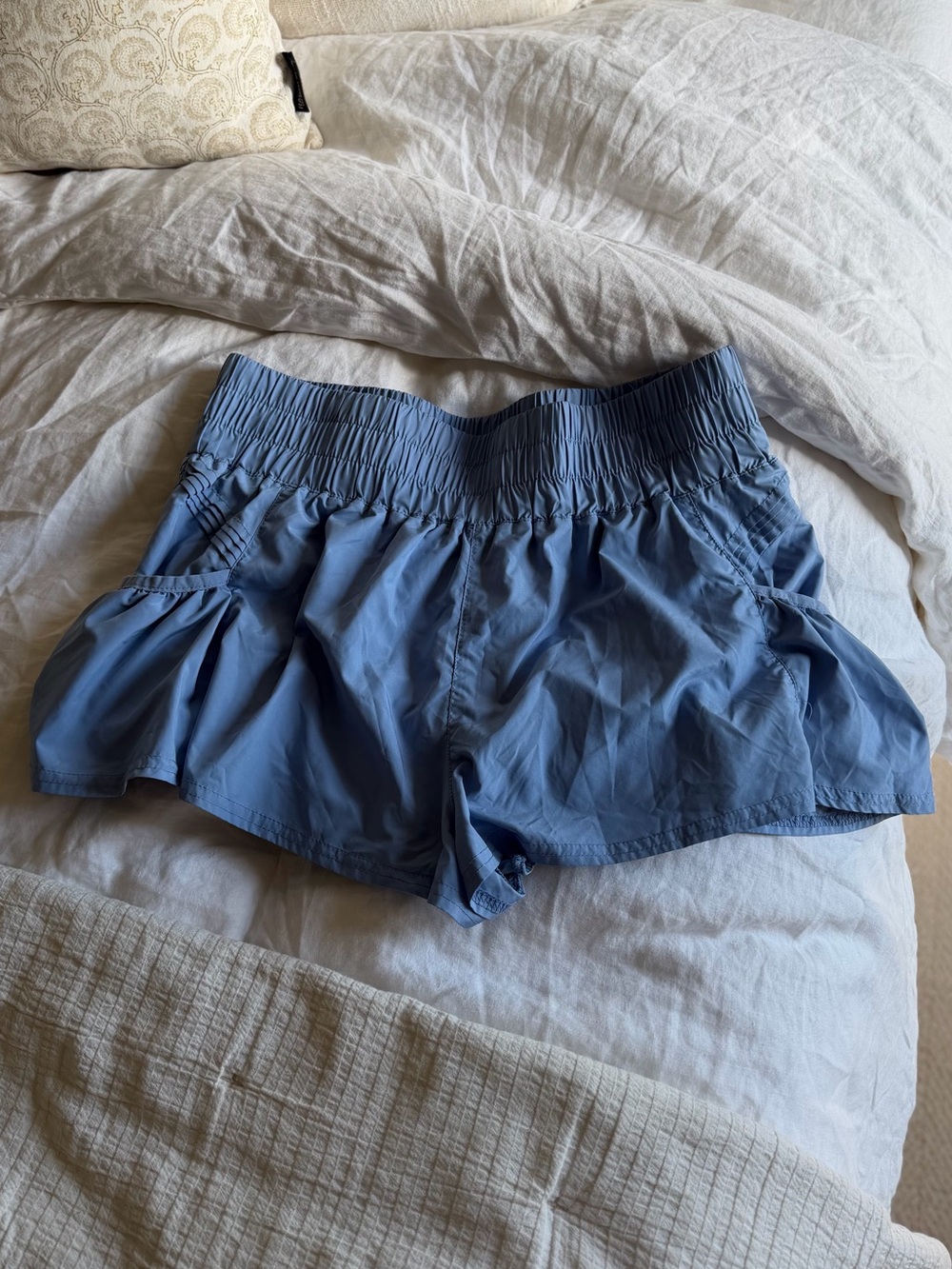 Free People Sky Blue Shorts